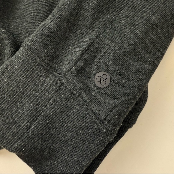 Zella Sweatshirt Mens Medium Gray Crewneck Pullover Lightweight Raglan Yoga Gym - Picture 5 of 10